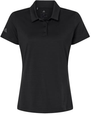 Ladies Textured Stripe Polo
