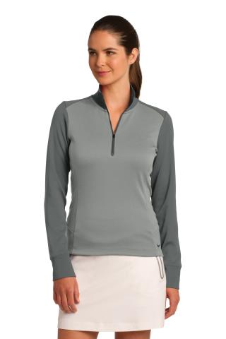 Ladies' Dri-Fit 1/2-Zip Cover-Up