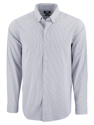 Skyline Epic Confidence Recycled Pinstripe Big & Tall L/S Dress Shirt