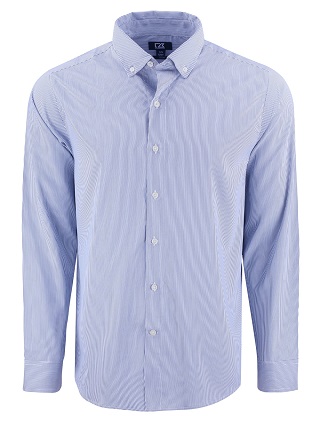 BCW00237 - Skyline Epic Confidence Recycled Pinstripe Big & Tall L/S Dress Shirt