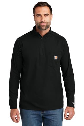 1/4-Zip Long Sleeve T-Shirt