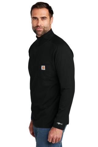 1/4-Zip Long Sleeve T-Shirt