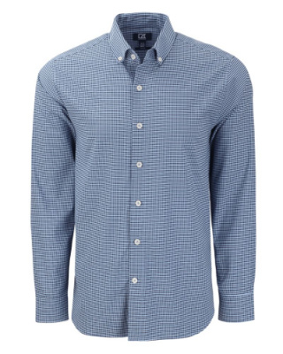 Skyline Epic Confidence Recycled Gingham Long Sleeve Dress Shirt