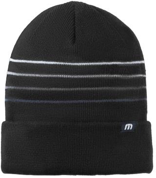 Striped Cuffed Beanie